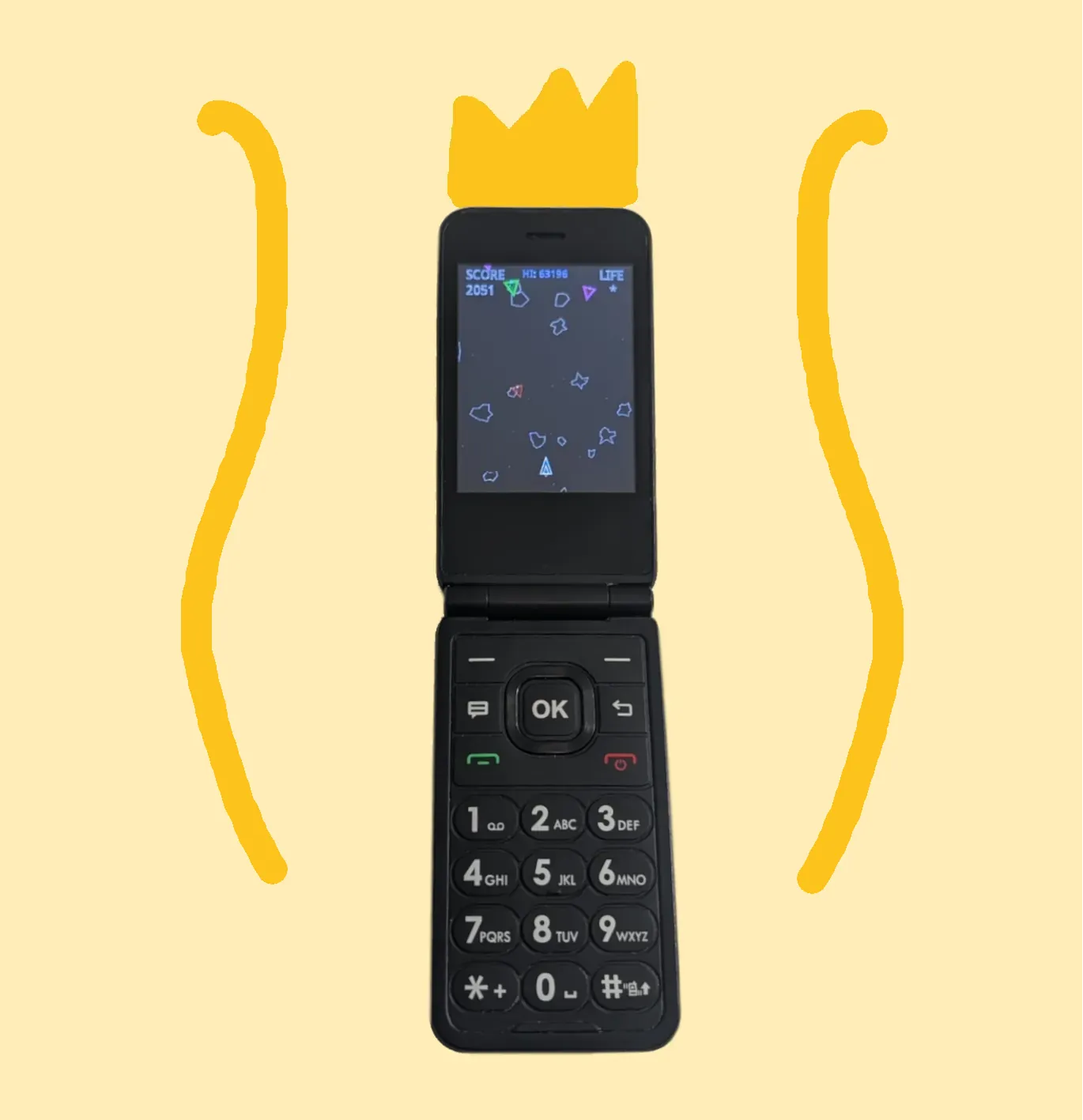 Space Scroller On KaiOS